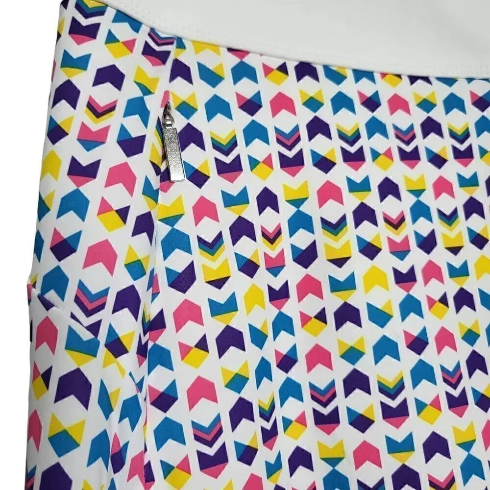 Cutter & Buck Moisture Wicking 50+ UPF Pacific Pull On Skort Size Small